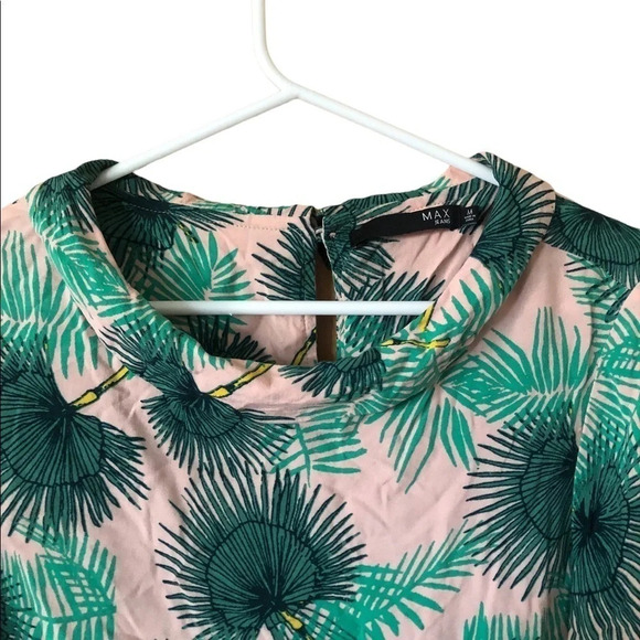 Palm leaves blouse - Picture 10 of 15
